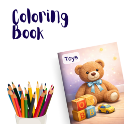 Toys – 1 Coloring Book