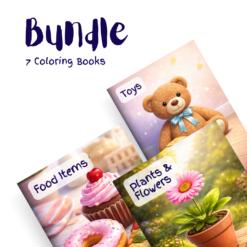Playtime & Nature Fun Bundle – 7 Coloring Books